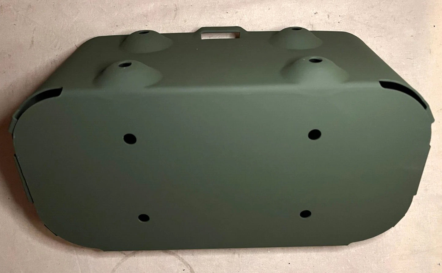 NEW M151 FUEL CAN MOUNTING BRACKET W/STRAP 6566675, 13211E4921, 2590-00-473-6331