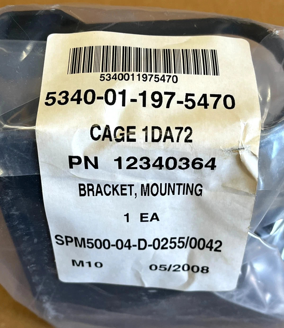 HMMWV HUMVEE M998 12340364 ANTENNA SUPPORT MOUNTING BRACKET SET / PAIR 5340-01-197-5470