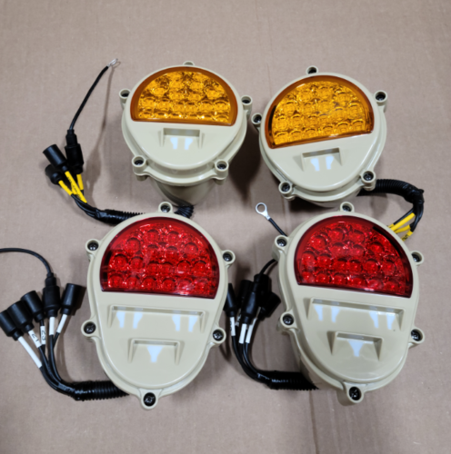 NEW LED Headlight Brake Light Blinker Kit Tan HUMVEE M998 HUMMER Trucklite HMMWV M35A2 A3 M35 M939 M809
