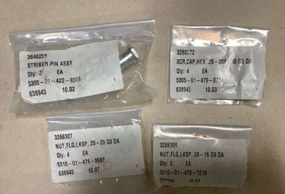 2540-01-555-3008	3653742 DOOR LATCH KIT,MASS	MTVR MK23