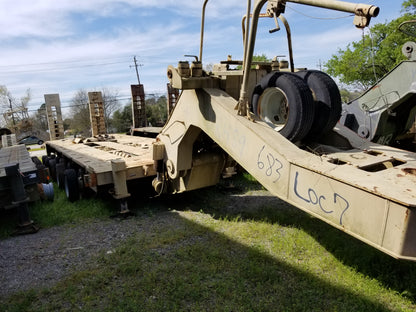 M1000 70 Ton Trailer,  Self Contained Hydraulic System Air Brake  Folding Ramps