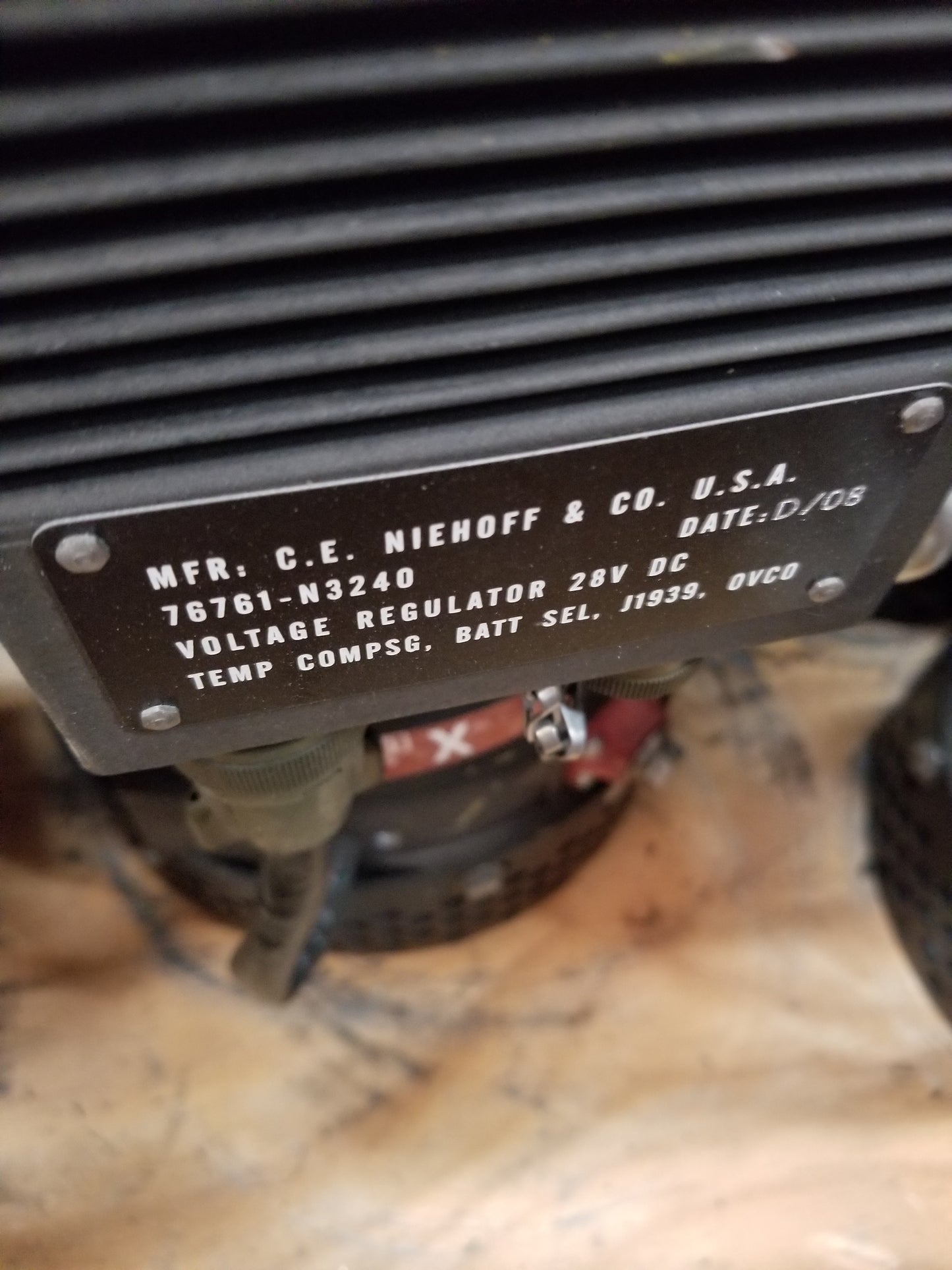 MRAP Alternator 28 Volts, 570 Amps, Fits: Category II A2 Cougar MRAPs