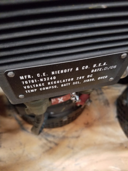 MRAP Alternator 28 Volts, 570 Amps, Fits: Category II A2 Cougar MRAPs