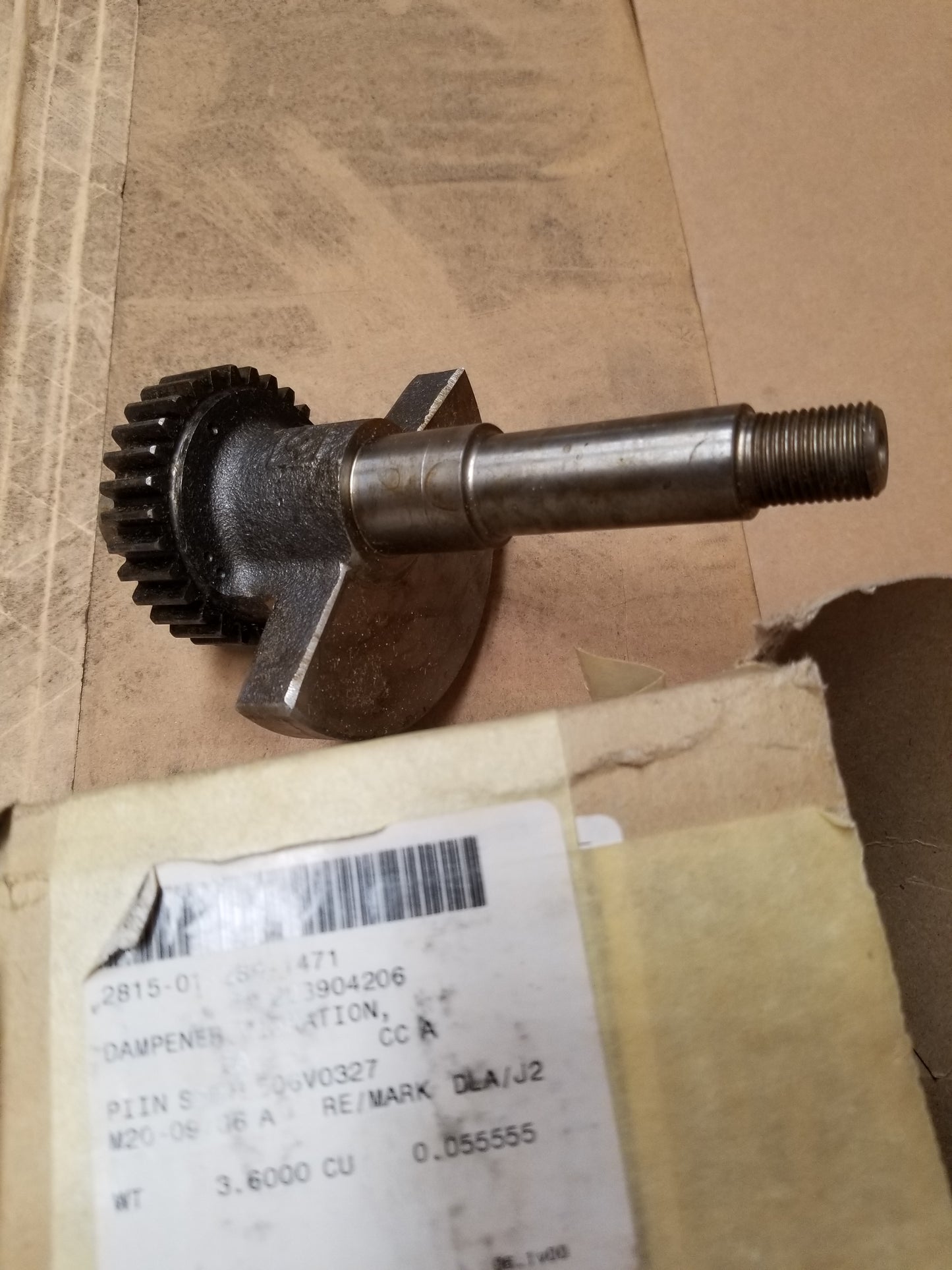 Engine Vibration Dampner  2815012891471	 20394206 2815-01-289-1471