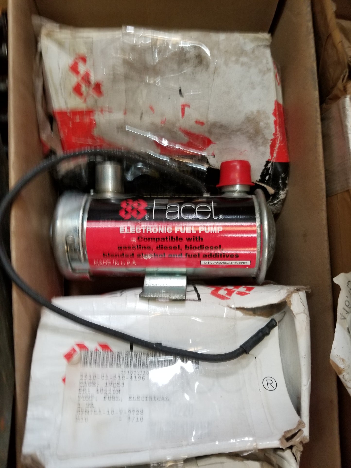 Generator Set 6115-01-303-1484 Fuel Pump facet 2910-01-318-4196	 40220N
