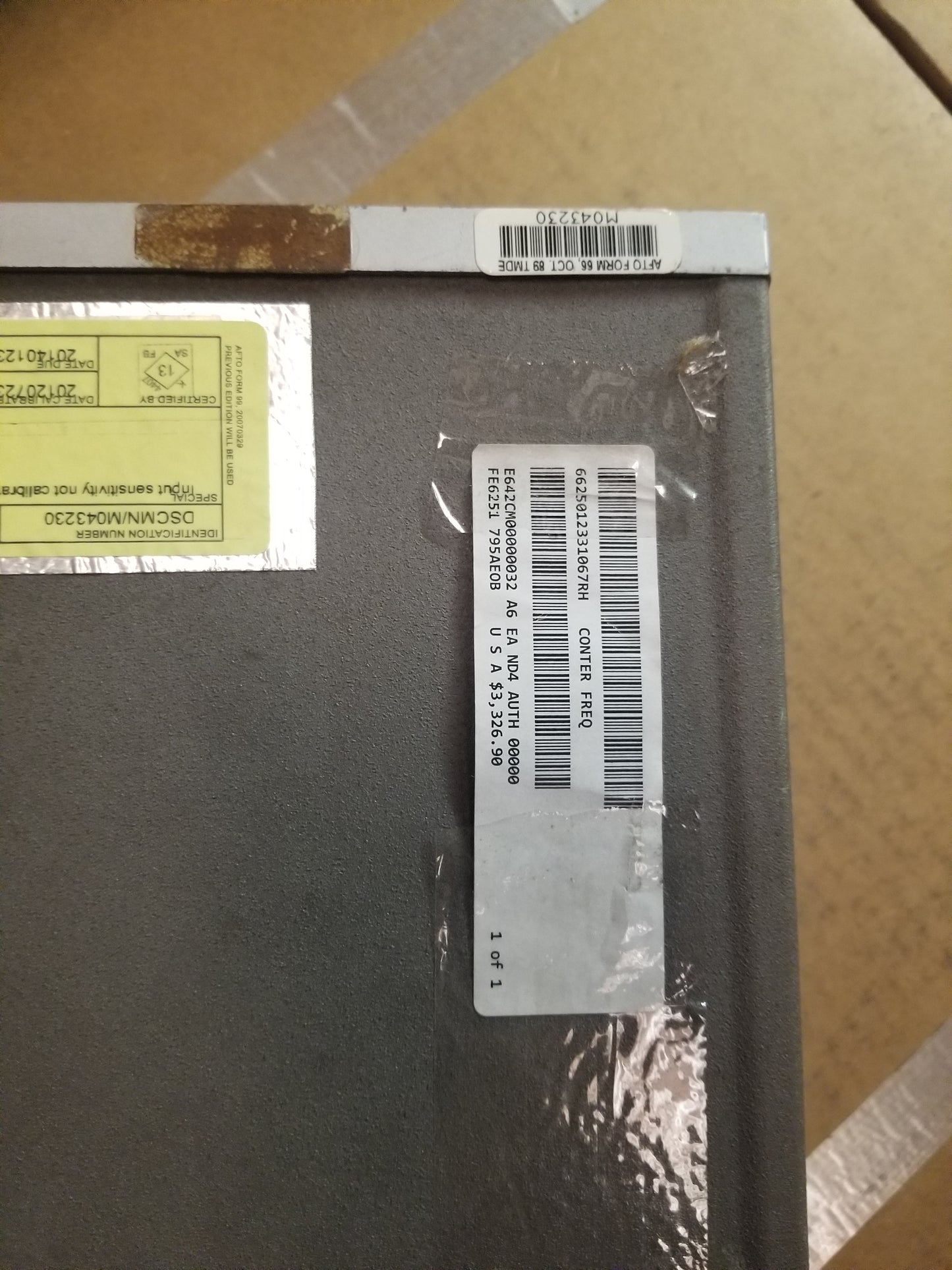 DIGITAL READO ELECTRONIC COUNTER 6625-01-233-1067