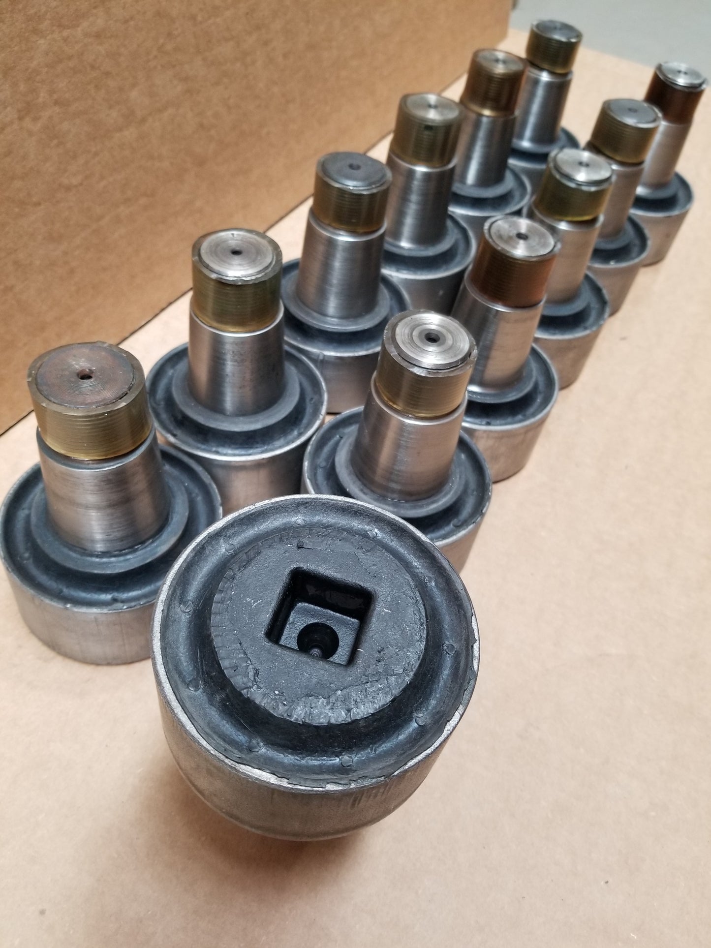 (12) M809 M939 TORQUE ROD END  5 TON M818 M813 M923 M925 M931 M816 M54 Military