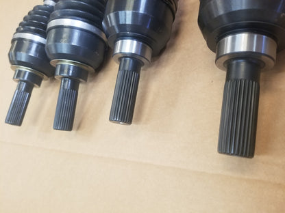 HMMWV Humvee M998 Half Shaft CV Axle Set of 4 Hummer H1 92-98 10K Heavy Duty