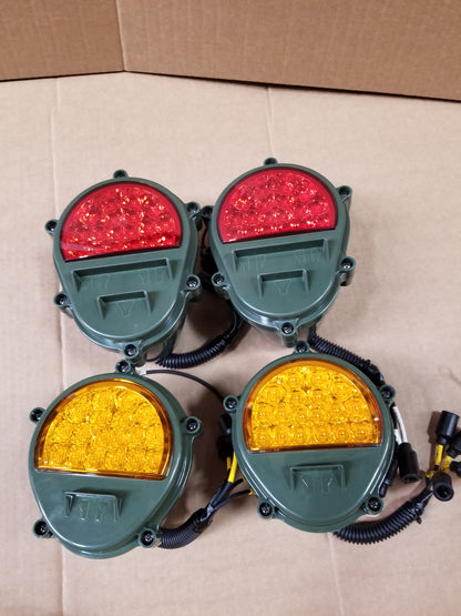 NEW LED HMMWV CONVERSION LIGHT KIT BRAKE TURN SIGNAL SIDE MARKER M998 M35A2 M939