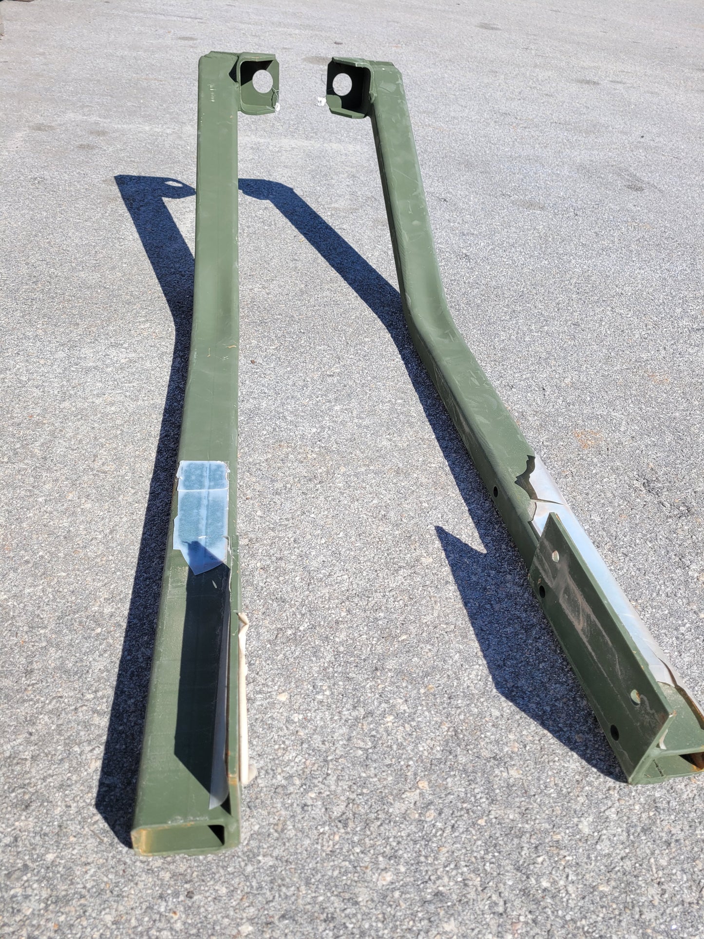 OSHKOSH MTVR FRONT Turret Support Leg Pair 7 Ton Pair 3266168