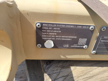 2541-01-648-8154 MSI DEFENSE MINE ROLLER SYSTEM GEN IV 15004A0000-1