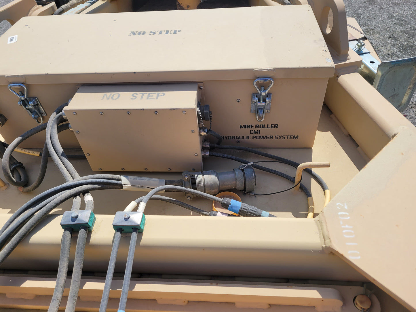 2541-01-648-8154 MSI DEFENSE MINE ROLLER SYSTEM GEN IV 15004A0000-1