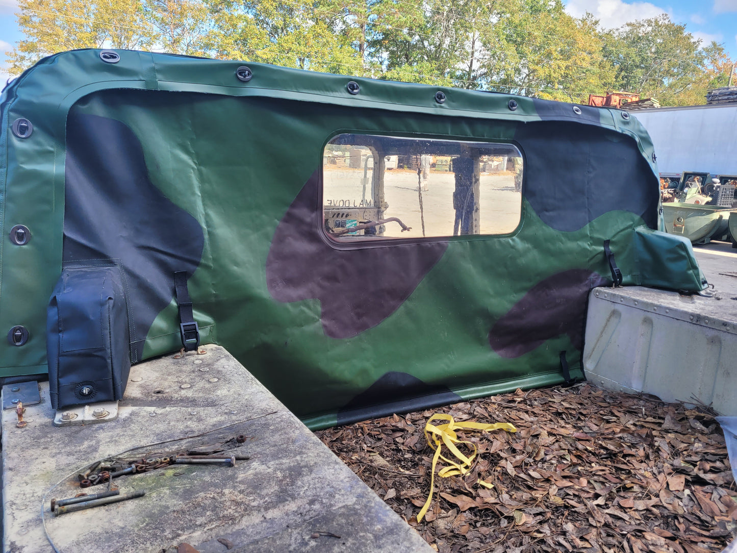 HMMWV 4 MAN  SOFT TOP Selection, Doors, Roof, Curtain Etc BLACK GREEN