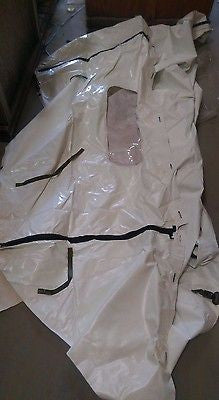 RARE HMMWV M998 ARCTIC 2-MAN SOFT TOP CARGO COVER Humvee White