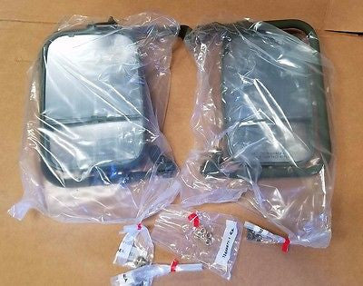 HMMWV FRAG DOOR MIRROR ASSY Kit, PAIR RH  LH  H1 HUMMER M998 57K3214 W/ Hardware