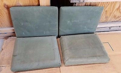 HMMWV Humvee M998 GREEN Seat Cushion Kit  M1097/M1038/H1 AM GENERAL