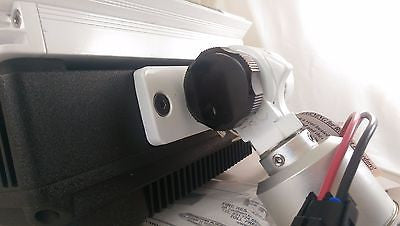 LOT of 4  SEARCH LIGHTS OPA570-E15-GPDV 24V Lights with Mount MRAP Fire Police