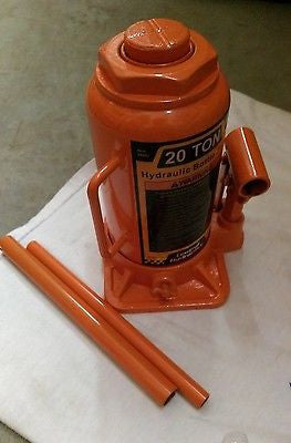 20 Ton Hydraulic Bottle Jack, Heavy Duty  Central Hydraulics