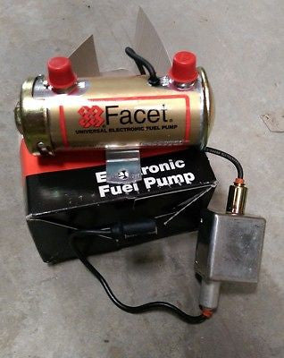 Facet Cylindrical Solid State 24v Electric Fuel Pump 40128E