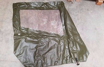 M151 Series SOFT TOP DOOR VINYL RIGHT SIDE 11630502 W/ Window M151A1 M151A2