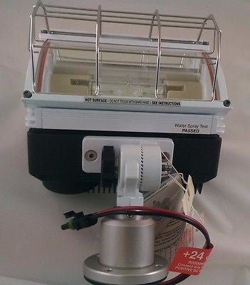 LOT of 4  SEARCH LIGHTS OPA570-E15-GPDV 24V Lights with Mount MRAP Fire Police