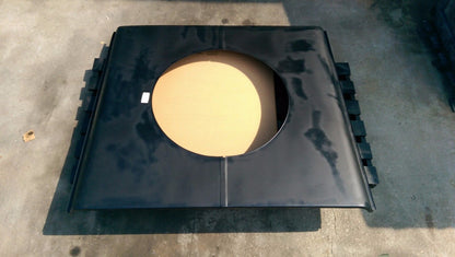 HMMWV HUMVEE HUMMER HARD TOP ROOF TURRET SHELL, SLANTBACK, MILITARY,M998