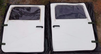 NEW M998 HMMWV Humvee FRONT DOORS SET ARCTIC WHITE 12340231-1