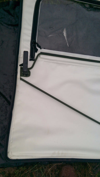 NEW M998 HMMWV Humvee FRONT DRIVER SIDE DOOR Soft Top Arctic WHITE 12340231-1