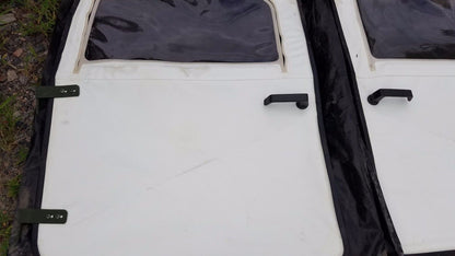 NEW M998 HMMWV Humvee FRONT DOORS SET ARCTIC WHITE 12340231-1