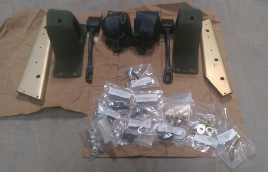 HMMWV Hummer H1 3 Point Rear Seatbelt Retrofit Kit  NEW,M998, HUMVEE n