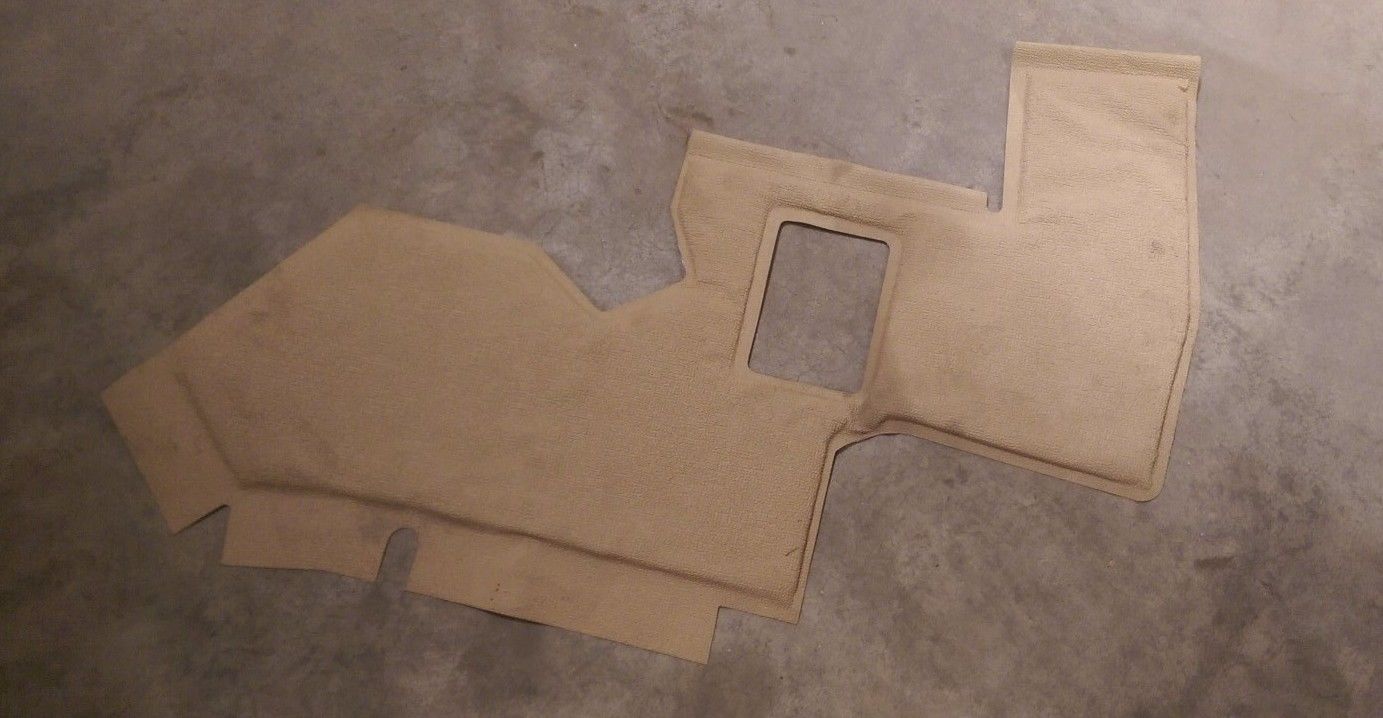 M998 HMMWV HUMMER H1 TAN LH Driver's Side FLOOR INSULATION 12339044 *READ DESCRIPTION*