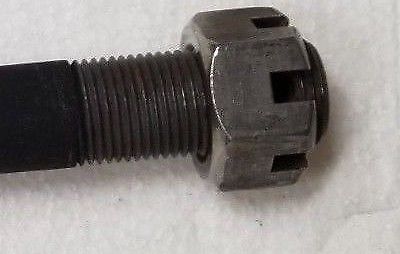 Set of 2 Castle Nuts for the Rear Bumper Shackle HMMWV 12447089-2