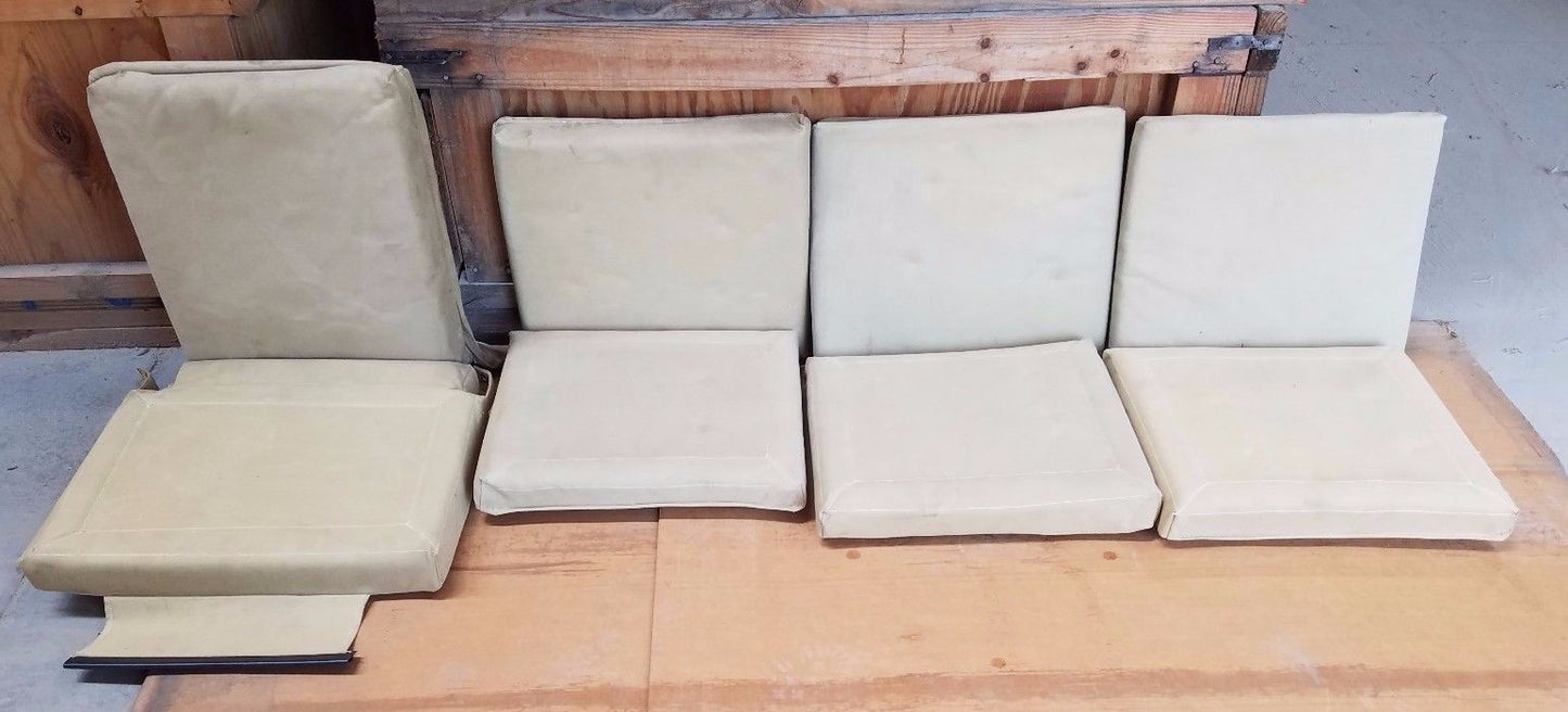 HMMWV Humvee M998 4 Man TAN Seat Cushion Kit  M1097/M1038/H1 AM GENERAL