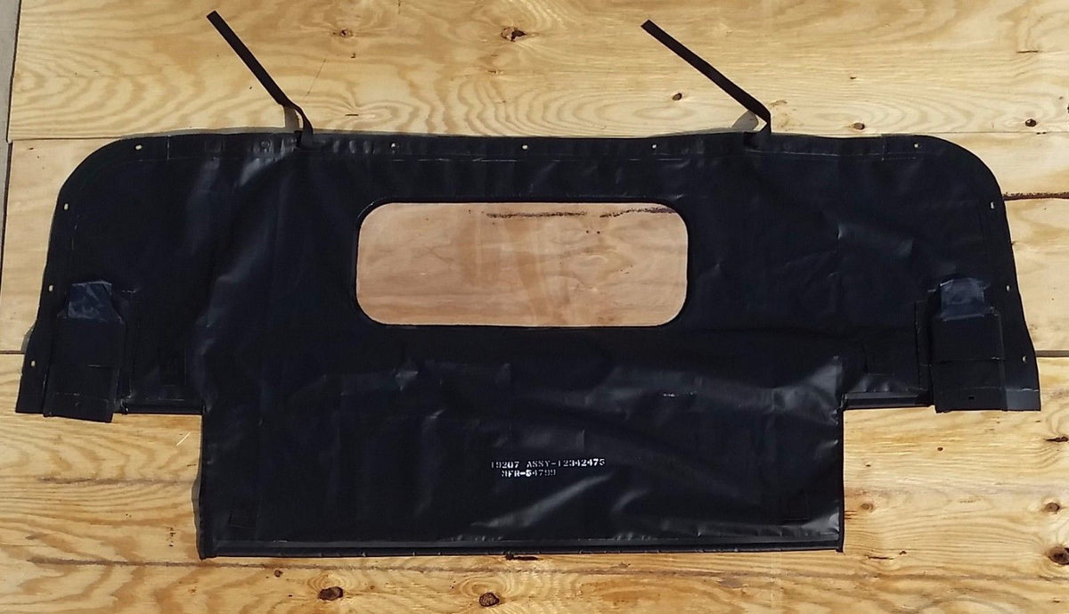 NEW HMMWV 4 Man Soft Top KIT BLACK  Humvee M998  4 Doors, C-Pillar, Bows, Rails