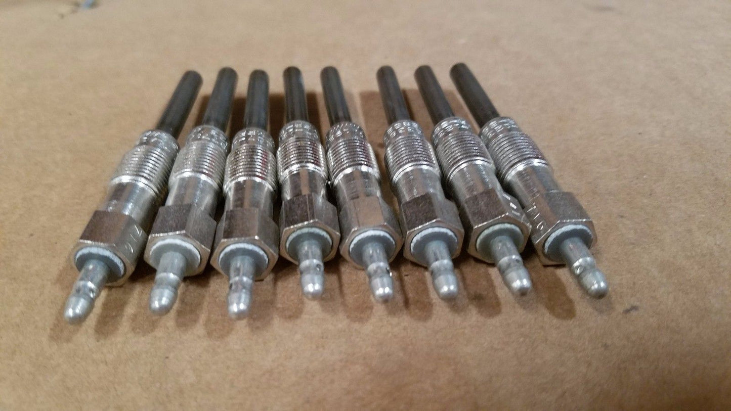 (8) Humvee M998 Glow Plugs  6.5 L 6.2 L  Set  M1114 M1123 Hummer 5584164