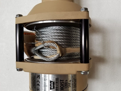 WARN 80418 Military Winch 1200lb HMMWV MRAP M998 M1038 M1151 LMTV M1078 FMTV 24V