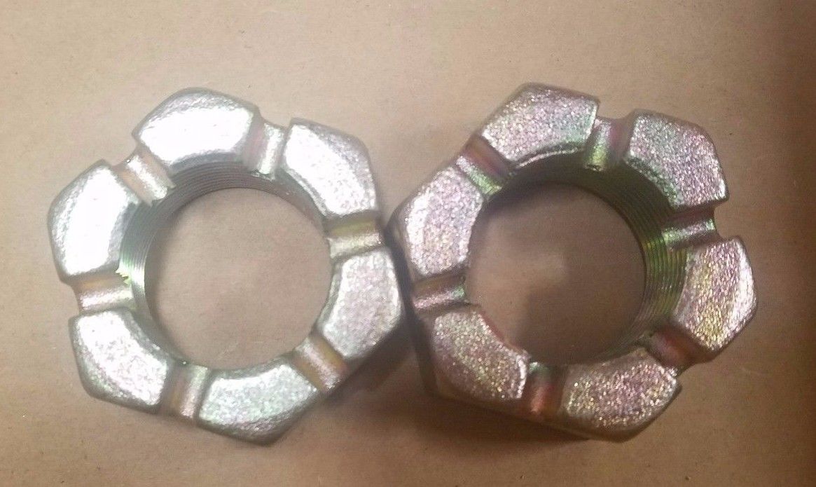 (2) Torque Rod End Nuts 5 Ton M939 M809  Military Truck 5 ton G744 Set of 2 New 7979183  31002756