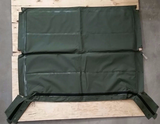 NEW HMMWV 4 Man Soft Top GREEN Roof  Humvee M998 12340676