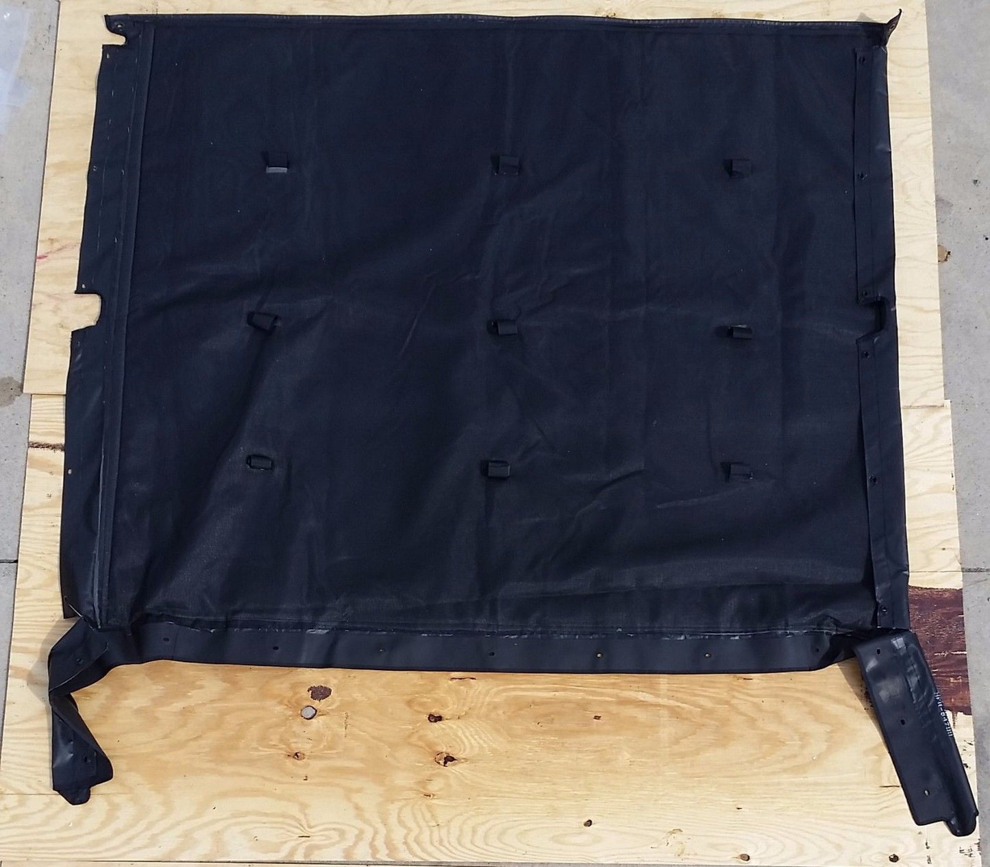 NEW Humvee 4 Man Black Soft Top Roof + Curtain Kit Humvee M998 Hummer  H1
