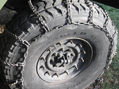 HMMWV M998 Humvee Tire Chain Set 37x12.5x16.5 NS 2540-01-214-1264