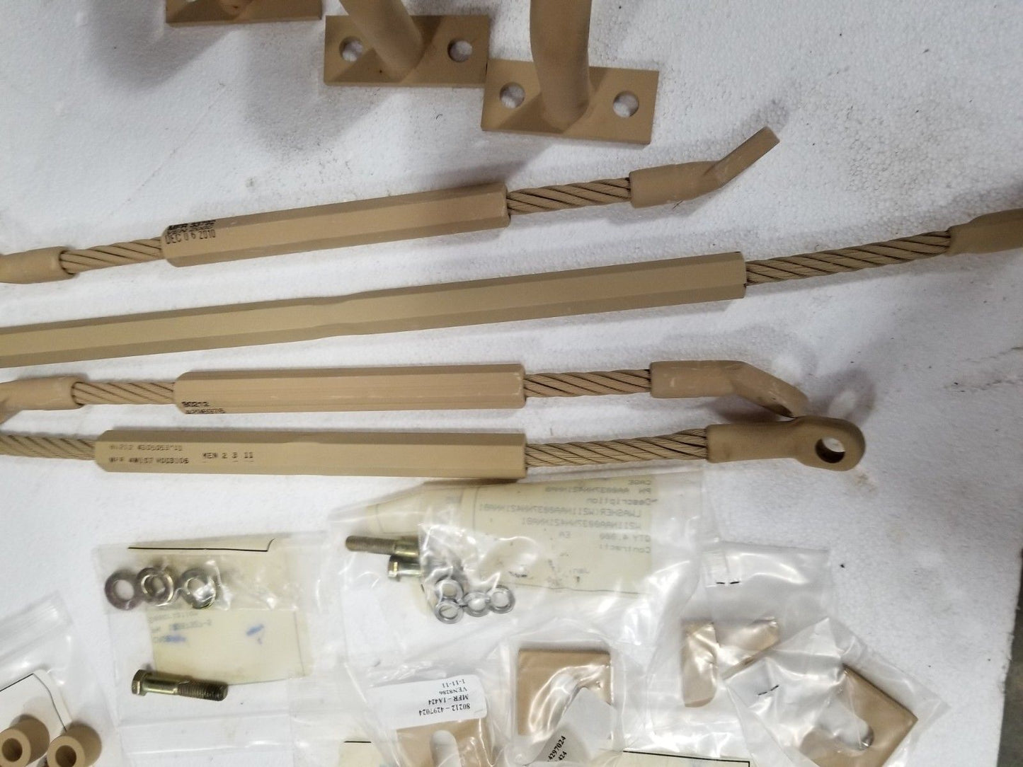 MRAP Military Truck NEW Bolt on Grab Handle Ladder Kit Trailers, Dozers Heavy