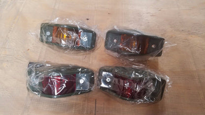 HMMWV M998 Humvee LED SIDE MARKER KIT Red, Amber Military Truck 24V FRONT M35A2