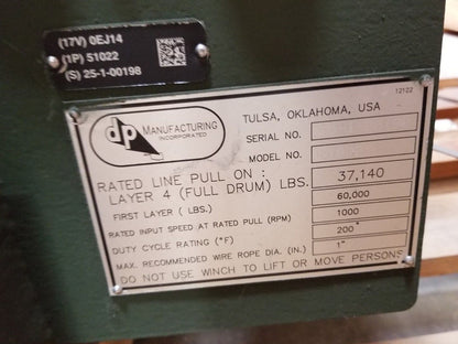 HEMTT MILITARY TRUCK 5 TON 10 TON 60,000 Pound Winch NEW Heavy Duty Winch