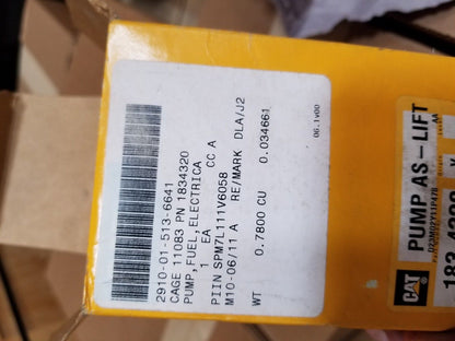 NEW CATERPILLAR LIFT PUMP 183-4320 FUEL TRANSFER PRIMING, ELECTRIC CAT DIESEL