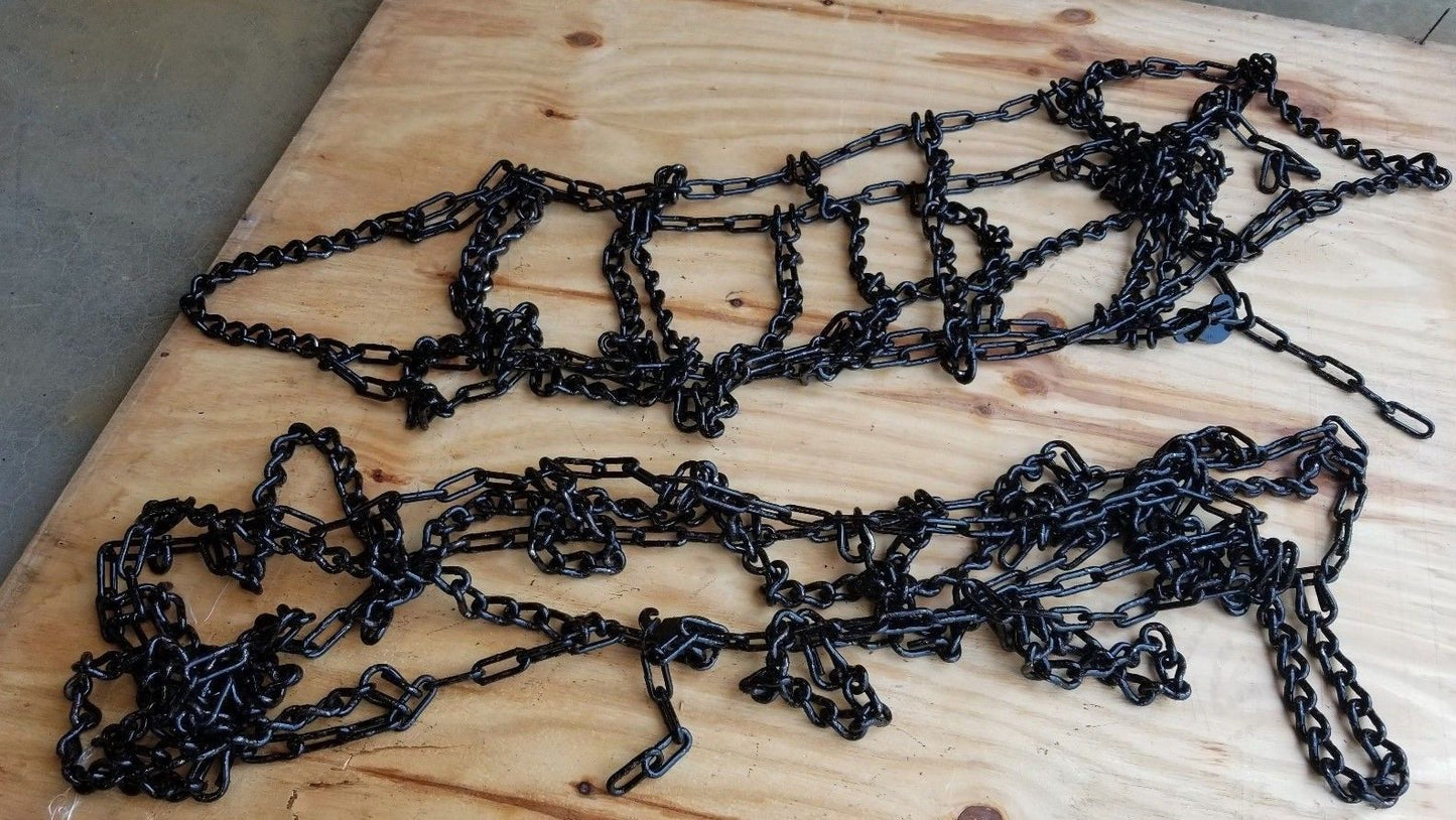 HMMWV M998 Humvee Tire Chain Set 37x12.5x16.5 NS 2540-01-214-1264