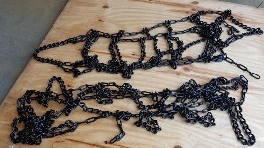 HMMWV M998 Humvee Tire Chain Set 37x12.5x16.5 NS 2540-01-214-1264