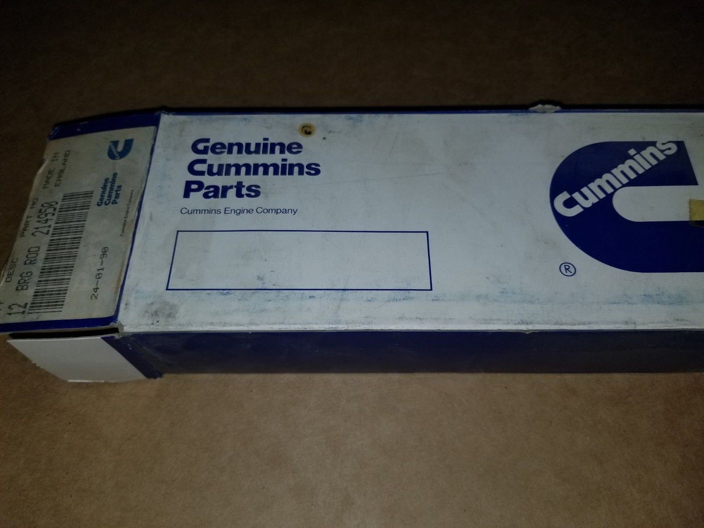 (12) Cummins Rod Bearing Set PN: 214950  CUMMINS CONNECTING ROD BEARINGS SET