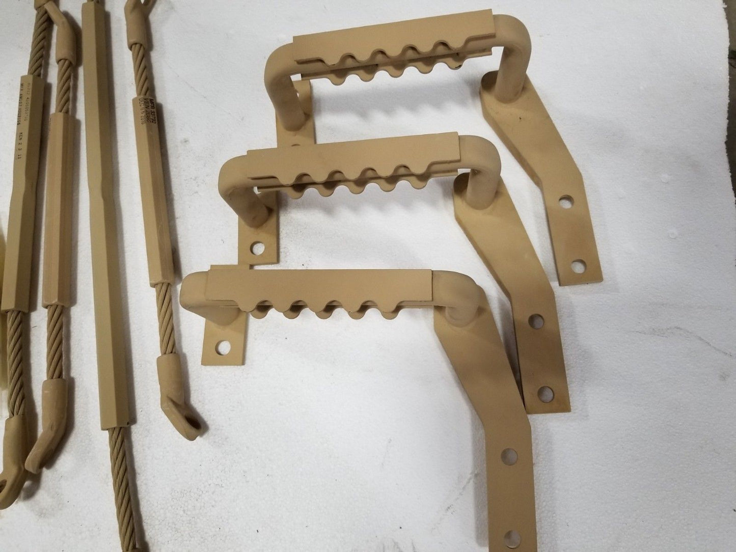 MRAP Military Truck NEW Bolt on Grab Handle Ladder Kit Trailers, Dozers Heavy