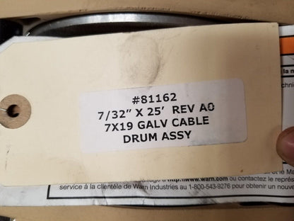 WARN 80418 Military Winch 1200lb HMMWV MRAP M998 M1038 M1151 LMTV M1078 FMTV 24V