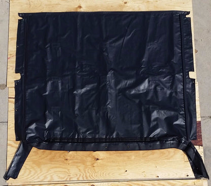 NEW Humvee 4 Man Black Soft Top Roof + Curtain Kit Humvee M998 Hummer  H1